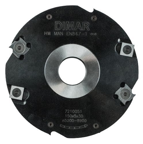 DIMAR głowica nasadzana do rowków Z4+4 D150 B5 d30 7210051