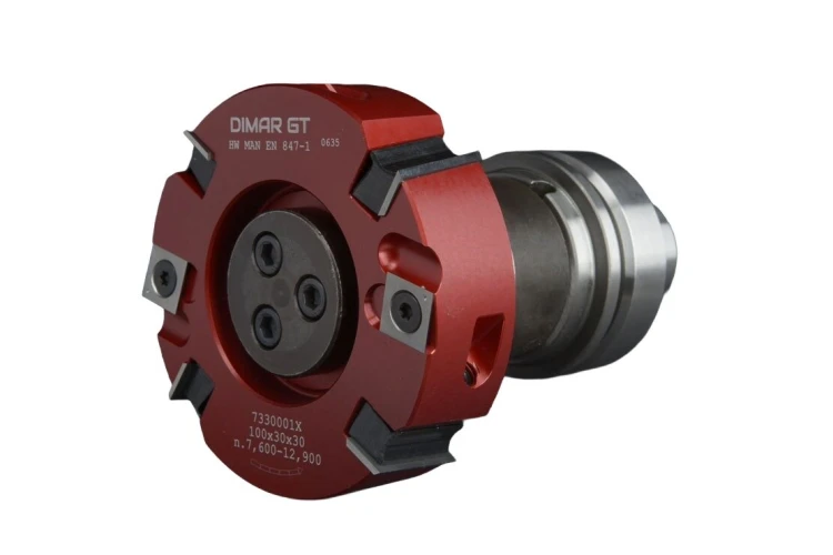DIMAR głowica nasadzana do wręgów D100 B30 d30 7330001 CNC — widok 2