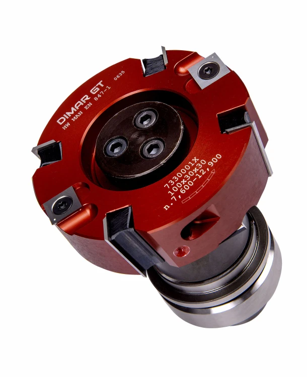 DIMAR głowica nasadzana do wręgów D100 B30 d30 7330001 CNC — widok 3