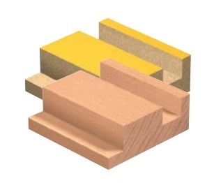 DIMAR frez spiralny zgrubny DOWN Z3 D12 B35 L80 d12 1789359 — widok 4