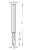DIMAR frez spiralny DOWN Z1 D3 B11 L50 d3 185411Z — widok 2
