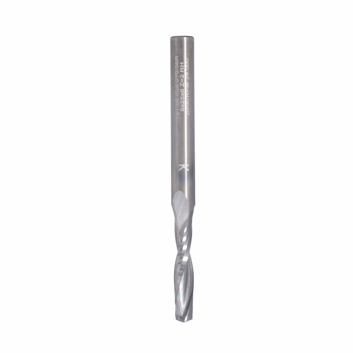 ITA TOOLS frez spiralny pozytyw Z2 D5 I25 L70 S6 wykańczający