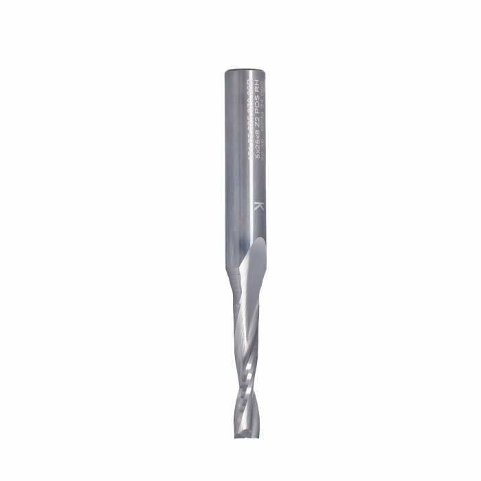ITA TOOLS frez spiralny pozytyw Z2 D5 I25 L70 S8 wykańczający