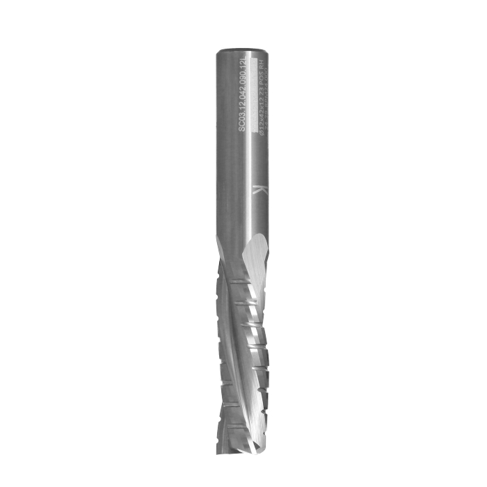 ITA TOOLS frez spiralny pozytyw Z3 D12 I42 L90 S12 wykańczający