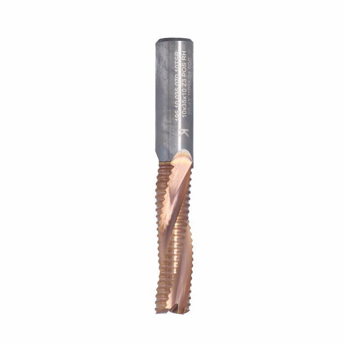 ITA TOOLS frez spiralny pozytyw Z3 D10 I35 L70 S10 zgrubny powłoka TiSiN