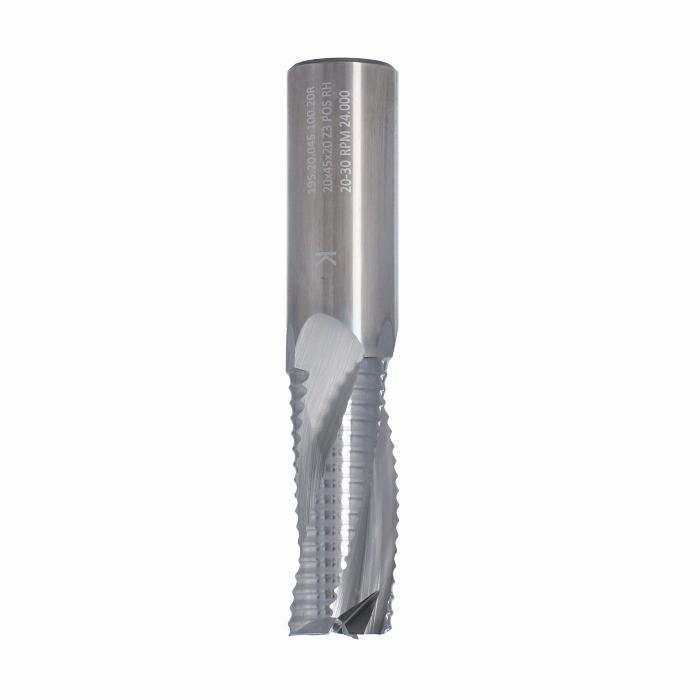 ITA TOOLS frez spiralny pozytyw Z3 D20 I45 L100 S20 zgrubny