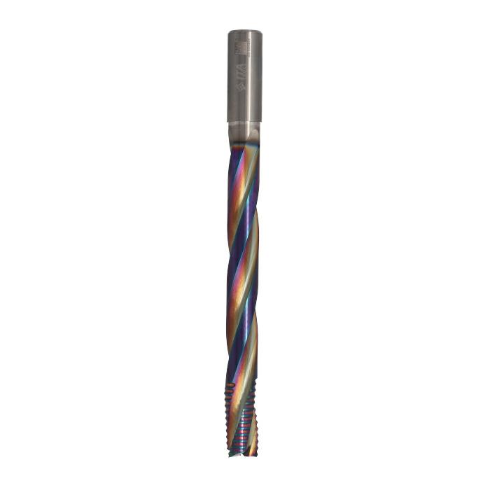 ITA TOOLS frez spiralny pozytyw Z3 D16 I30 L190 S16 zgrubny powłoka Platinum