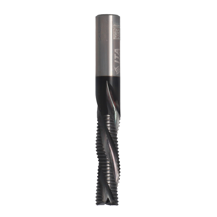 ITA TOOLS frez spiralny negatyw Z3 D12 I42 L90 S12 zgrubny powłoka NaDia