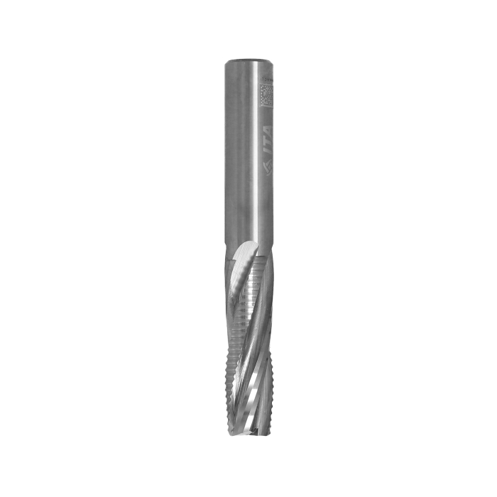 ITA TOOLS frez spiralny pozytyw Z4 D12 I42 L90 S12 zgrubno-wykańczający