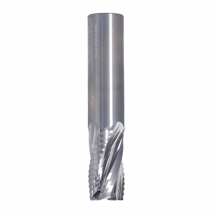 ITA TOOLS frez spiralny pozytyw Z4 D20 I35 L100 S20 zgrubno-wykańczający