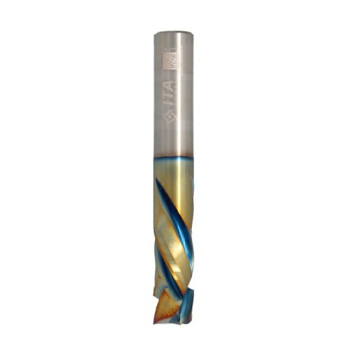 ITA TOOLS frez spiralny kompresyjny pozytyw + negatyw Z3+3 D10 I22 L70 S10 wykańczający powłoka Platinum