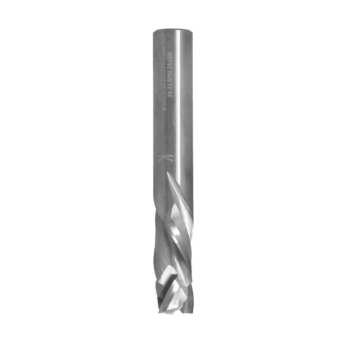 ITA TOOLS frez spiralny kompresyjny pozytyw + negatyw Z3+3 D10 I22 L70 S10 wykańczający