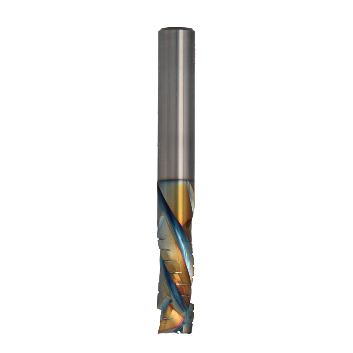 ITA TOOLS frez spiralny kompresyjny pozytyw + negatyw Z3+3 D10 I27 L80 S10 wykańczający powłoka Platinum