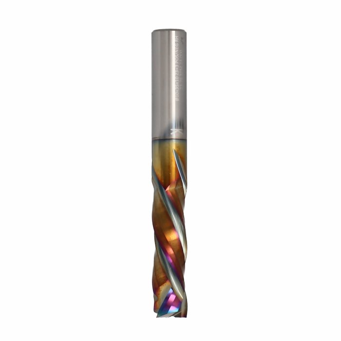 ITA TOOLS frez spiralny kompresyjny pozytyw + negatyw Z3+3 D10 I35 L80 S10 wykańczający powłoka Platinum