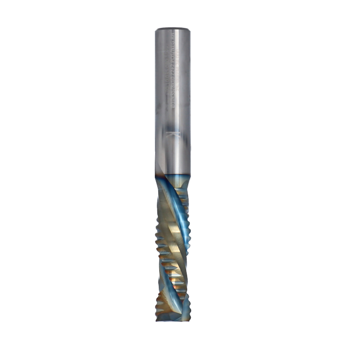 ITA TOOLS frez spiralny kompresyjny pozytyw + negatyw Z2+2 D10 I35 L80 S10 zgrubny powłoka Platinum