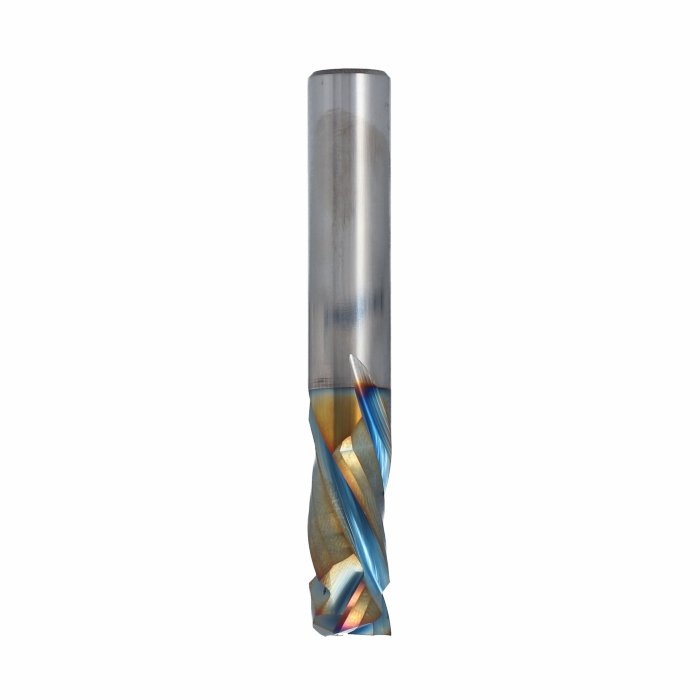 ITA TOOLS frez spiralny kompresyjny pozytyw + negatyw Z3+3 D12 I25 L80 S12 wykańczający powłoka Platinum