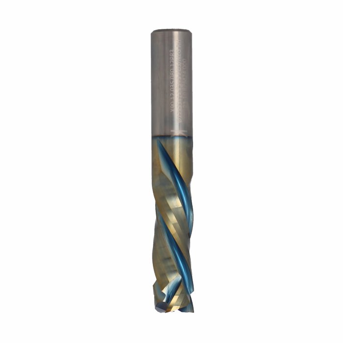 ITA TOOLS frez spiralny kompresyjny pozytyw + negatyw Z3+3 D12 I35 L80 S12 wykańczający powłoka Platinum