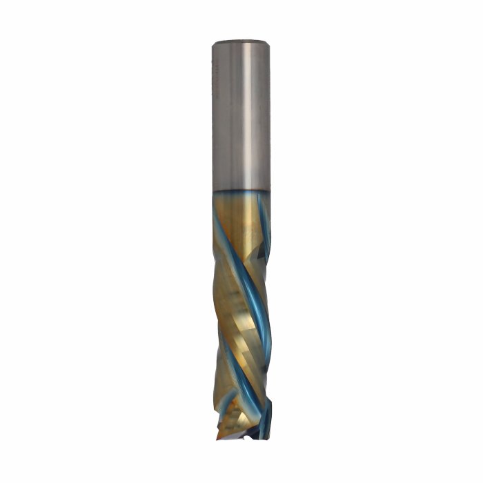 ITA TOOLS frez spiralny kompresyjny pozytyw + negatyw Z3+3 D12 I35 L80 S12 wykańczający powłoka Platinum