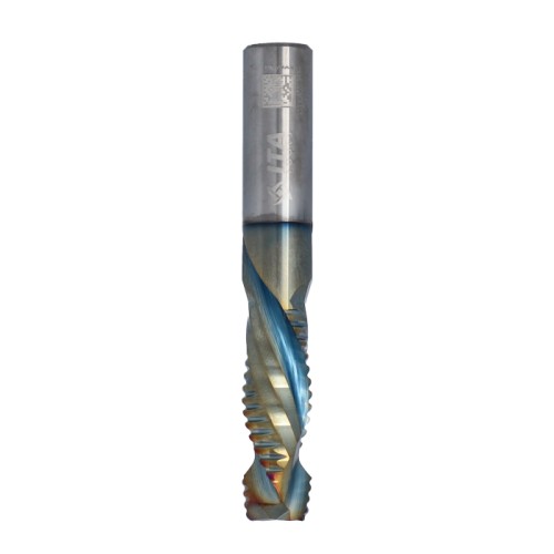 ITA TOOLS frez spiralny kompresyjny pozytyw + negatyw Z2+2 D12 I35 L80 S12 zgrubny powłoka Platinum