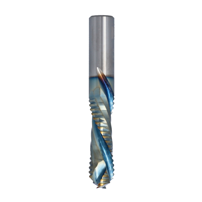 ITA TOOLS frez spiralny kompresyjny pozytyw + negatyw Z2+2 D12 I42 L80 S12 zgrubny powłoka Platinum