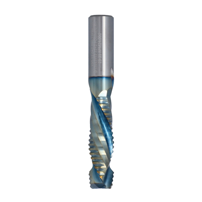 ITA TOOLS frez spiralny kompresyjny pozytyw + negatyw Z2+2 D12 I42 L80 S12 zgrubny powłoka Platinum