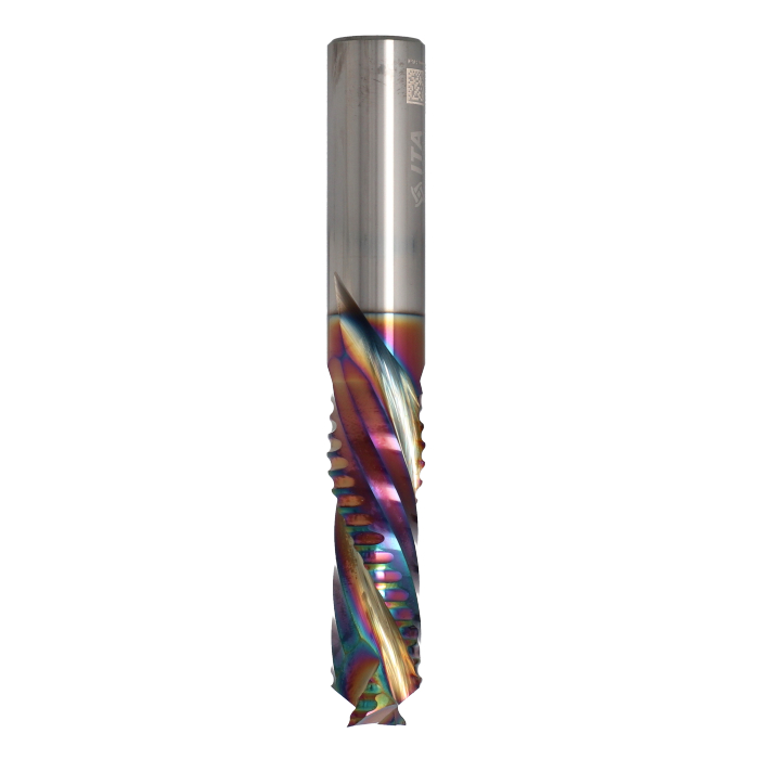 ITA TOOLS frez spiralny kompresyjny pozytyw + negatyw Z2+2 D16 I52 L110 S16 zgrubny powłoka Platinum