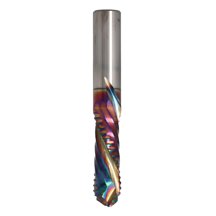 ITA TOOLS frez spiralny kompresyjny pozytyw + negatyw Z2+2 D16 I52 L110 S16 zgrubny powłoka Platinum