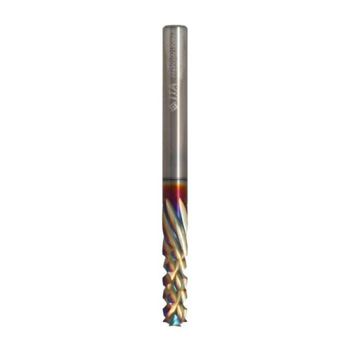 ITA TOOLS frez spiralny kompresyjny pozytyw + negatyw Z2+6 D6 I22 L70 S6 wykańczający powłoka Platinum