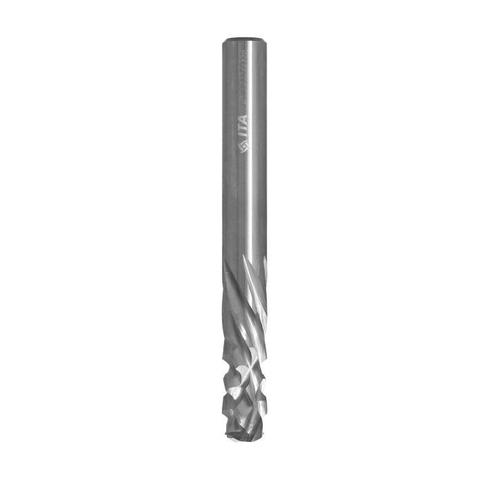 ITA TOOLS frez spiralny kompresyjny pozytyw + negatyw Z2+6 D8 I22 L70 S8 wykańczający