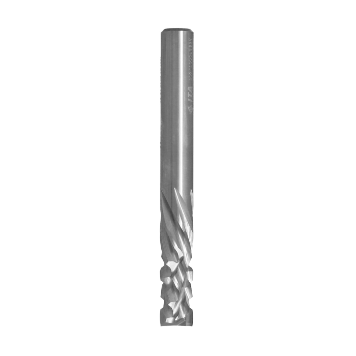 ITA TOOLS frez spiralny kompresyjny pozytyw + negatyw Z2+6 D8 I22 L70 S8 wykańczający