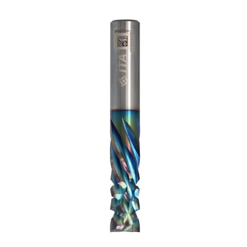 ITA TOOLS frez spiralny kompresyjny pozytyw + negatyw Z2+6 D10 I25 L70 S10 wykańczający powłoka Platinum