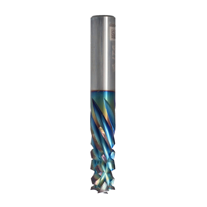 ITA TOOLS frez spiralny kompresyjny pozytyw + negatyw Z2+6 D10 I25 L70 S10 wykańczający powłoka Platinum