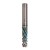 ITA TOOLS frez spiralny kompresyjny pozytyw + negatyw Z2+6 D10 I25 L80 S10 wykańczający powłoka Platinum