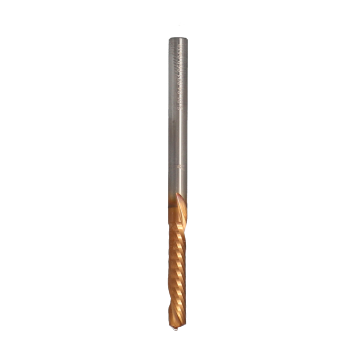 ITA TOOLS frez spiralny kompresyjny pozytyw + negatyw Z1+1 D4 I21 L60 S4 wykańczający powłoka TiSiN