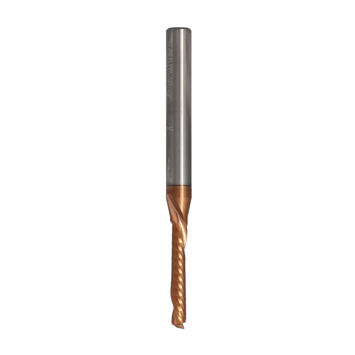 ITA TOOLS frez spiralny kompresyjny pozytyw + negatyw Z1+1 D4 I23 L70 S6 wykańczający powłoka TiSiN