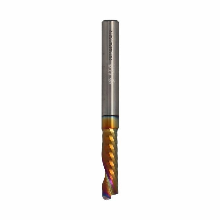 ITA TOOLS frez spiralny kompresyjny pozytyw + negatyw Z1+1 D6 I22 L60 S6 wykańczający powłoka Platinum