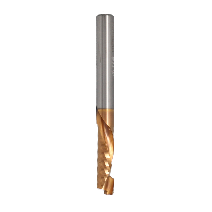 ITA TOOLS frez spiralny kompresyjny pozytyw + negatyw Z1+1 D6 I22 L60 S6 wykańczający powłoka TiSiN