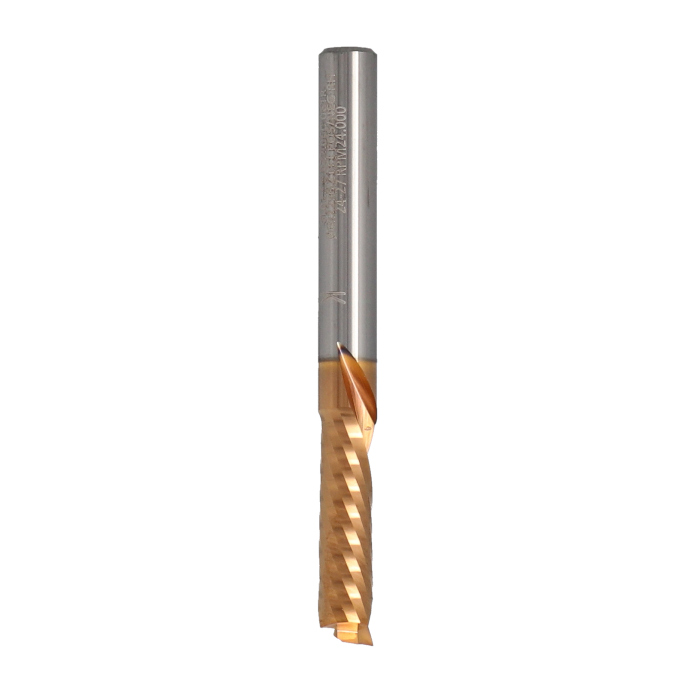 ITA TOOLS frez spiralny kompresyjny pozytyw + negatyw Z1+1 D6 I22 L60 S6 wykańczający powłoka TiSiN
