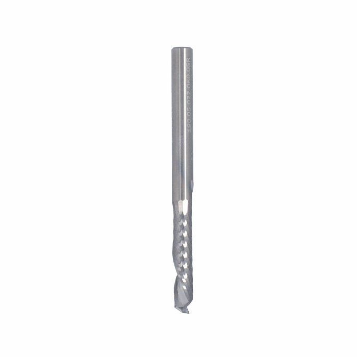 ITA TOOLS frez spiralny kompresyjny pozytyw + negatyw Z2+2 D5 I22 L60 S5 wykańczający
