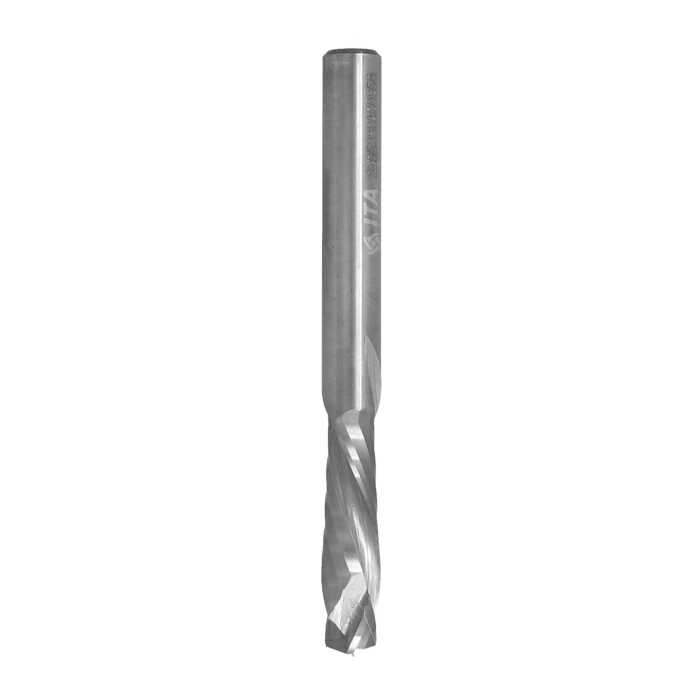 ITA TOOLS frez spiralny kompresyjny pozytyw + negatyw Z2+2 D6 I22 L60 S6 wykańczający