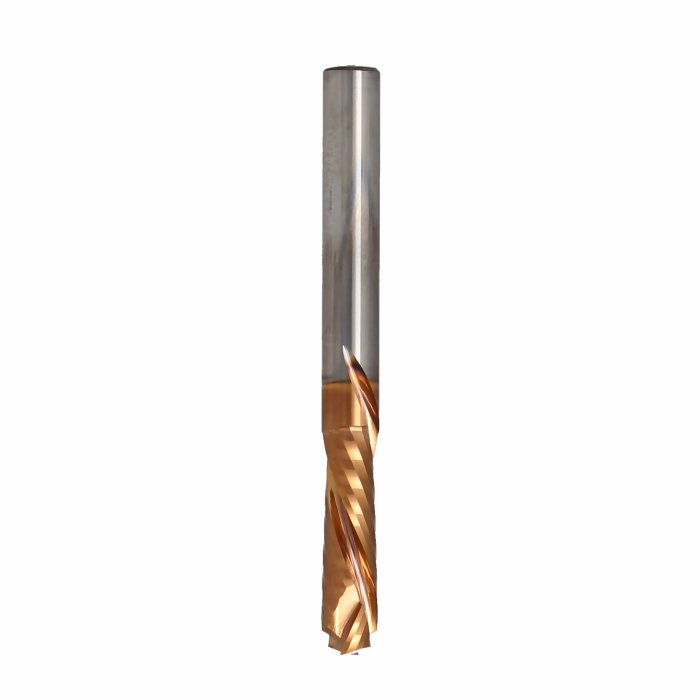 ITA TOOLS frez spiralny kompresyjny pozytyw + negatyw Z2+2 D6 I22 L60 S6 wykańczający powłoka TiSiN