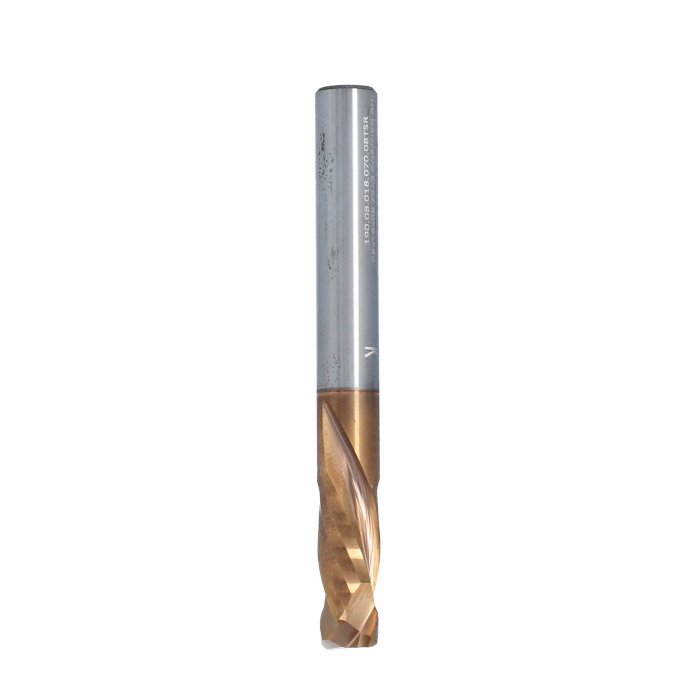 ITA TOOLS frez spiralny kompresyjny pozytyw + negatyw Z2+2 D8 I18 L70 S8 wykańczający powłoka TiSiN