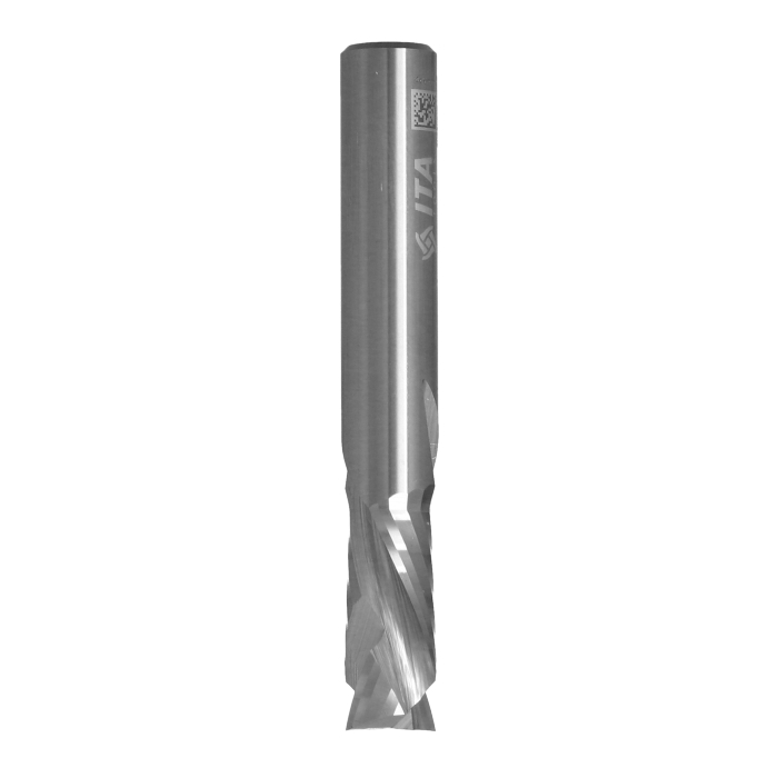 ITA TOOLS frez spiralny kompresyjny pozytyw + negatyw Z2+2 D10 I22 L70 S10 wykańczający