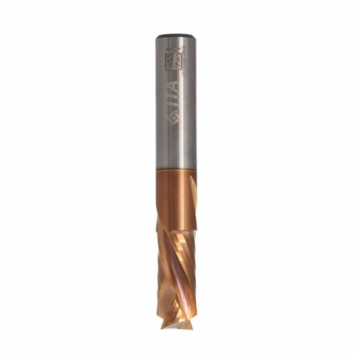 ITA TOOLS frez spiralny kompresyjny pozytyw + negatyw Z2+2 D10 I22 L70 S10 wykańczający powłoka TiSiN