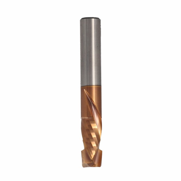 ITA TOOLS frez spiralny kompresyjny pozytyw + negatyw Z2+2 D10 I22 L70 S10 wykańczający powłoka TiSiN