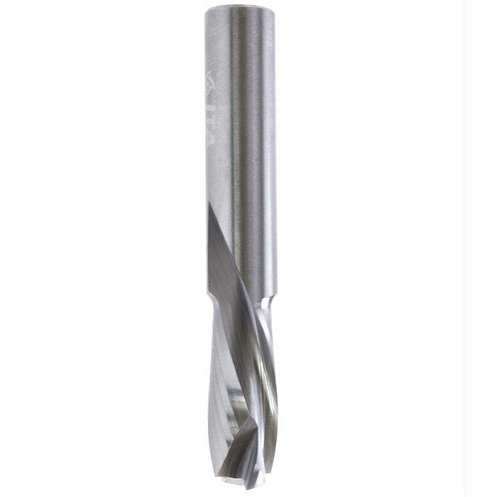 ITA TOOLS frez spiralny kompresyjny pozytyw + negatyw Z2+2 D10 I25 L65 S10 wykańczający