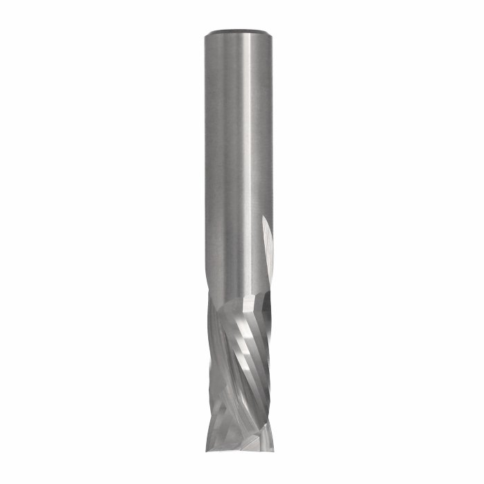 ITA TOOLS frez spiralny kompresyjny pozytyw + negatyw Z2+2 D12,7 I25,4 L76,2 S12,7 wykańczający