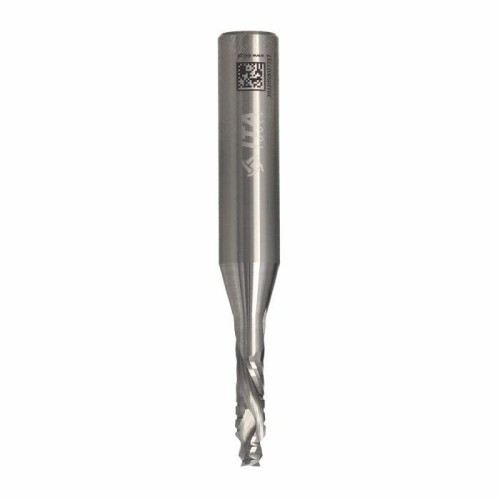 ITA TOOLS frez spiralny kompresyjny pozytyw + negatyw Z2+2 D6 I28 L80 S12 wykańczający