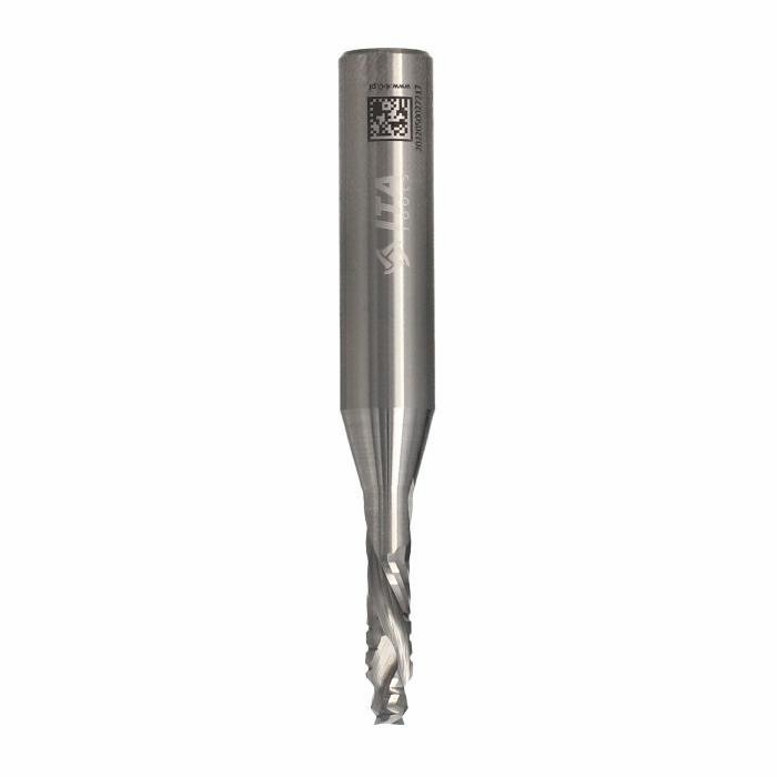 ITA TOOLS frez spiralny kompresyjny pozytyw + negatyw Z2+2 D6 I28 L80 S12 wykańczający