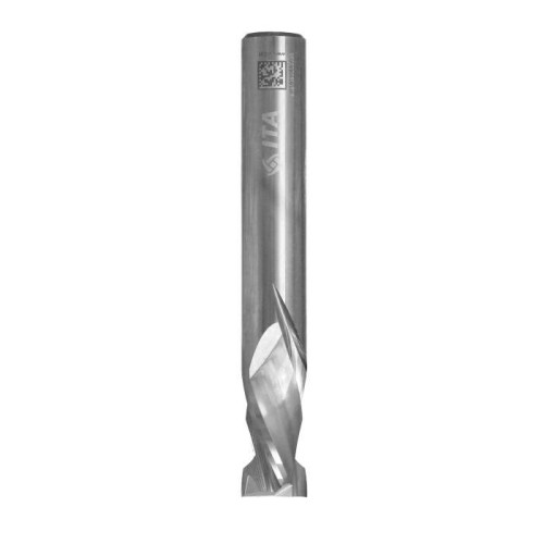 ITA TOOLS frez spiralny kompresyjny pozytyw + negatyw Z2+2 D12,7 I22,5 L88,9 S12,7 wykańczający
